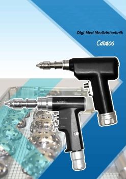 Powertool battery and air pressure drill Catalog from digimed Medical Technology